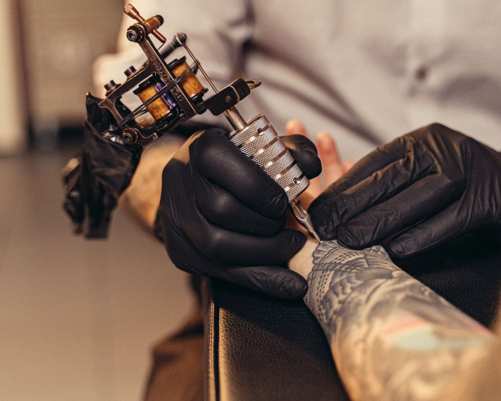 Tattoos am Meer