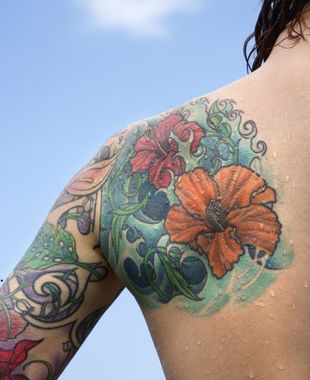 tattoo schulter frau