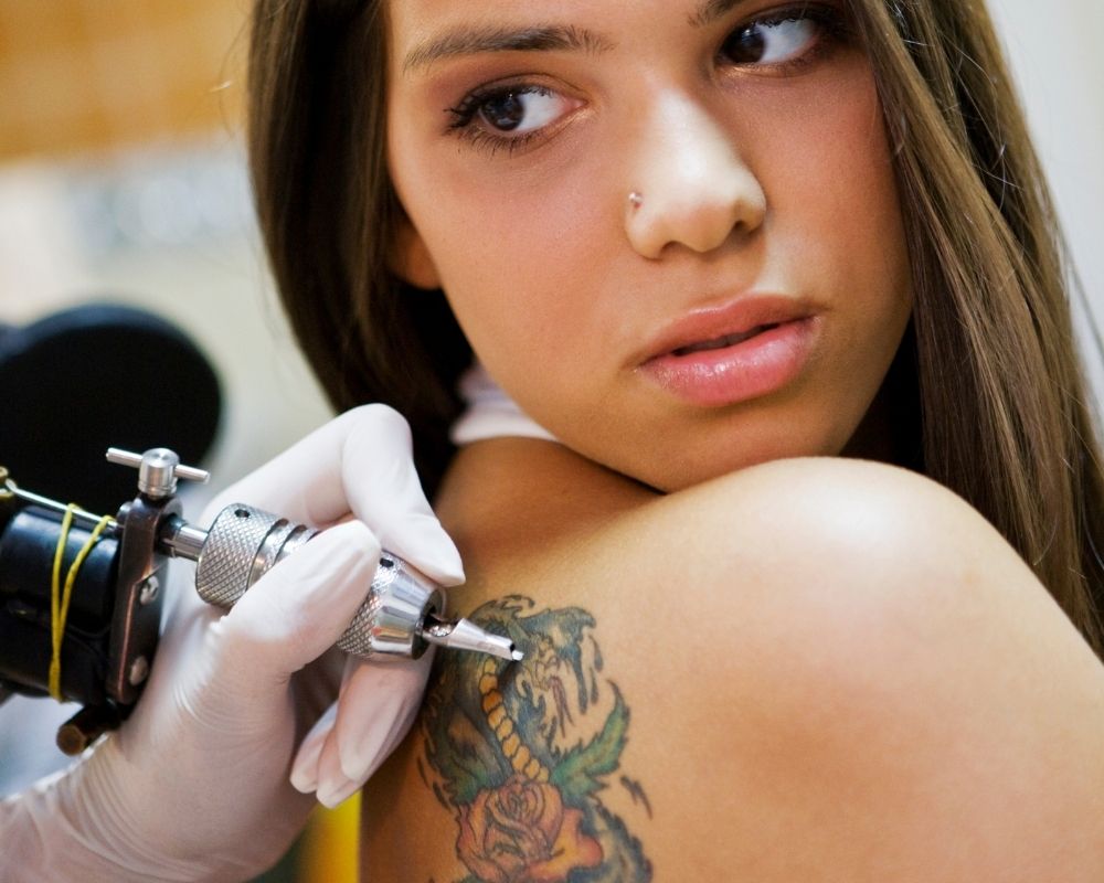 tiny dragon tattoo